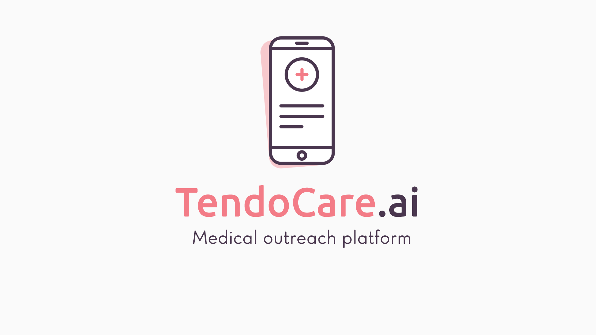 Introducing TendoCare.ai