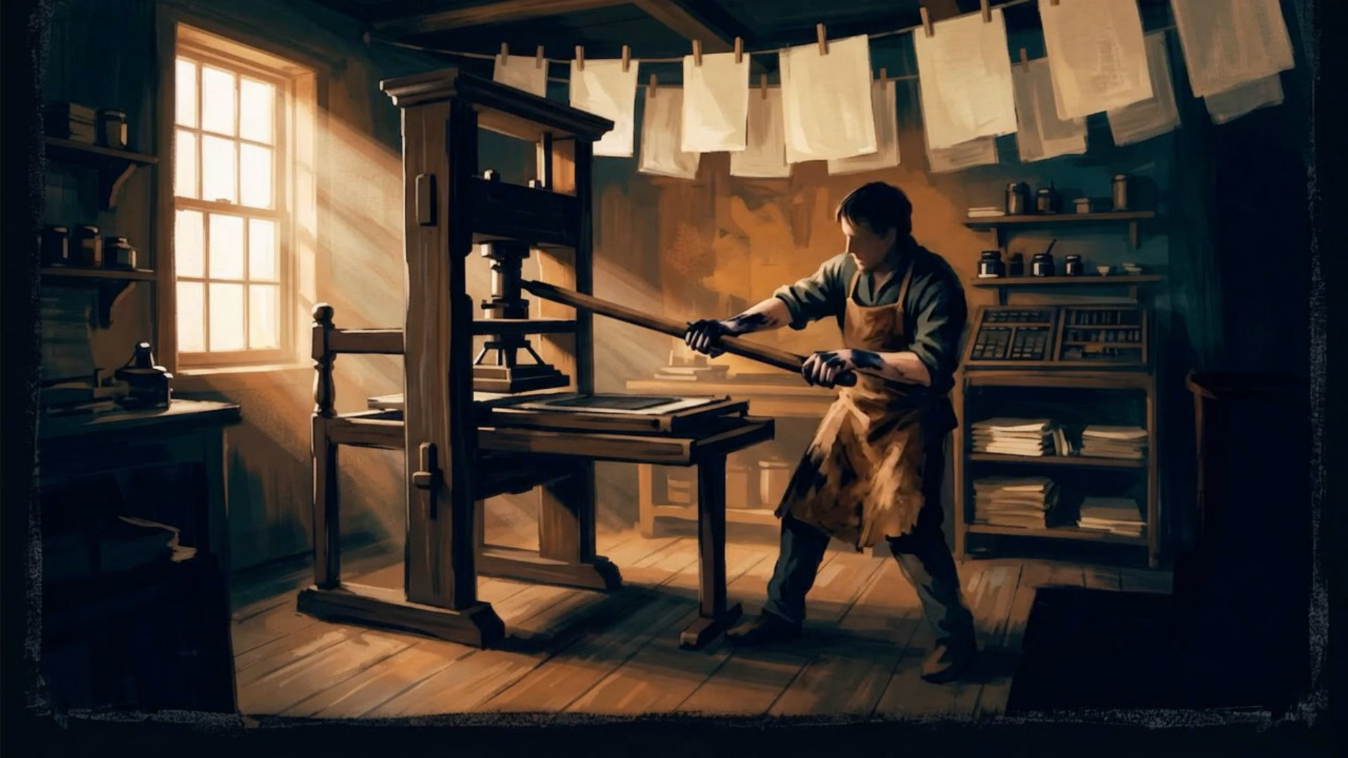 The printing press